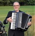 Gary Dahl with accordion