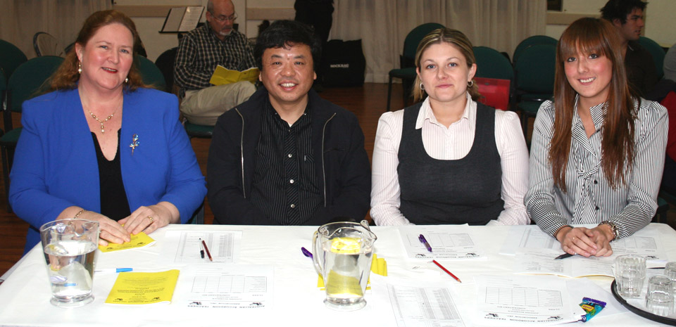 Jury for the afternoon session was: Cathy Day, Prof. Jingbai Zhu (China), Milica Vijatovic and Lina Chegodaev.