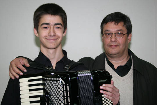 Edin and father Milo Kocic