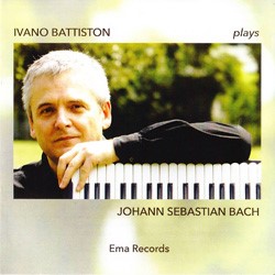 CD Cover: Ivano Battiston plays Johann Sebastian Bach
