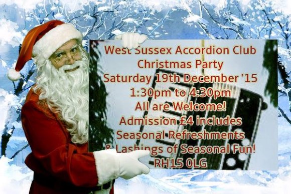 West Sussex Accordion Club poster