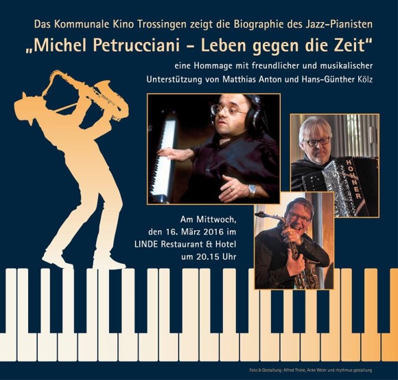 ‘Tribute to Michel Petrucciani’ poster