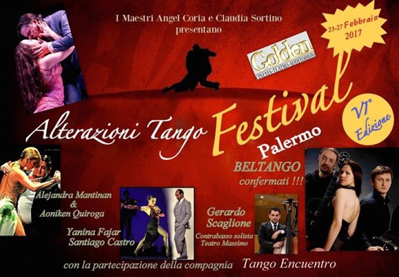 Poster VI Palermo Tango Festival