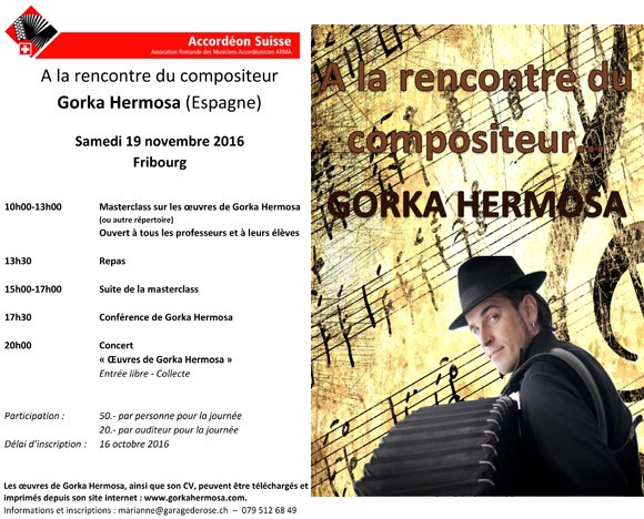 Gorka Hermosa Masterclass & Concert