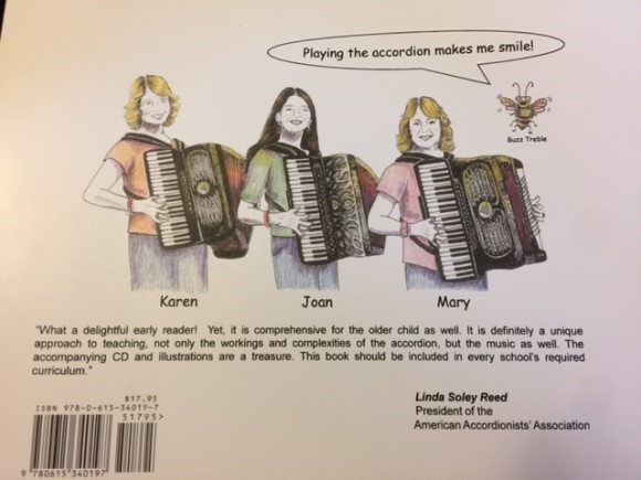 “An Accordion! What Is That?” back cover