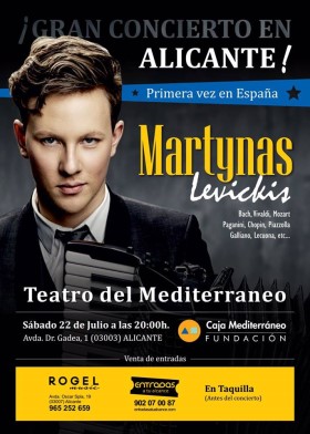 Martynas Concert poster