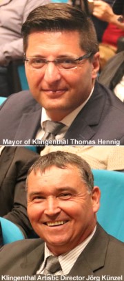 Mayor of Klingenthal Thomas Hennig & Jörg Künzel