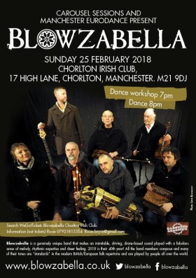 Poster, Blowzabella Folk Dance