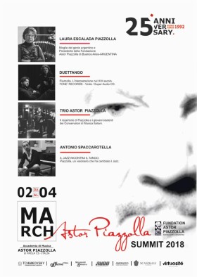 Poster Astor Piazzolla Summit
