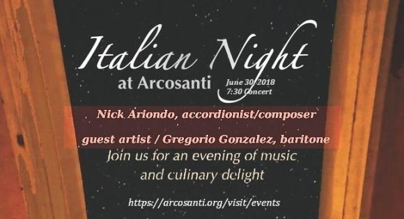 Italian Night, Nick Ariondo