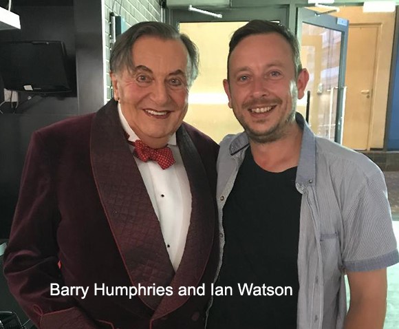 Barry Humphries and Ian Watson