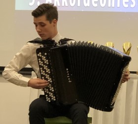 Piet Daniels (Sweden), winner of virtuoso entertainment music III