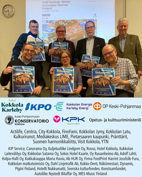 2021 Kokkola Organising Committee, Sponsors