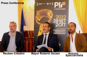 Reuben Cittadini, Mayor Roberto Ascani, Antonio Spaccarotella