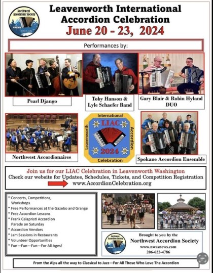 2024 Leavenworth International Accordion Celebration
