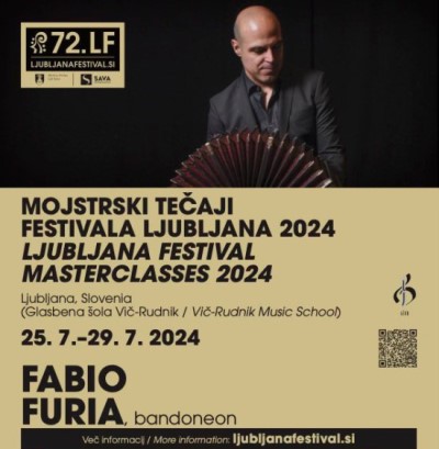Fabio Furia: 72nd Ljubjana Festival