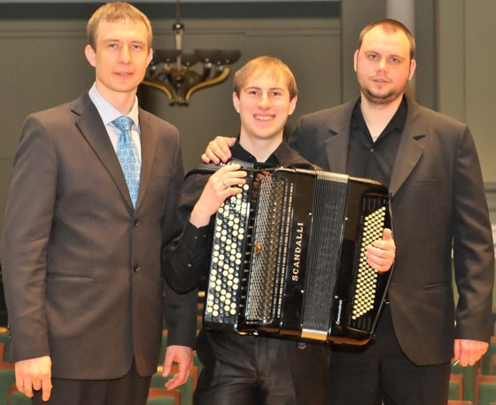 Mindaugas Labanauskas, Vladislav Pligovka and Arnas Mikalkenas