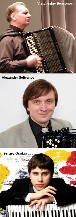 Viatcheslav Semionov, Alexander Selivanov, Sergey Osokin.