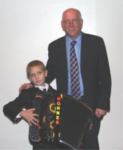 Alexander Bodell & NAO Chairperson Graham Laurie