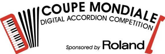 Coupe Mondiale Digital Accordion Category sponsored by Roland graphic