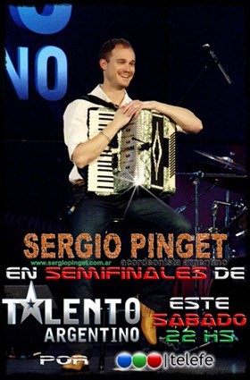 Sergio Pinget TV Talent poster