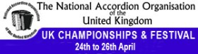 National Accordion Organisation of the UK (NAO), UK Championships, Blackpool, April 24th to 26th 2009.