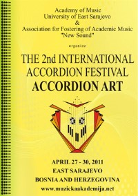 2nd Akordeon Art 2011 program cover