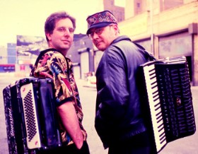 Guy Klucevsek (accordion) & Alan Bern (accordion/piano).