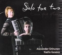 CD Review of Solo for Two, a CD recorded by Alexander Shirunov and Nadia Guseva.