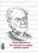 ‘The Man, the Accordion, and the Legend’ book cover of Yehuda Oppenheimer