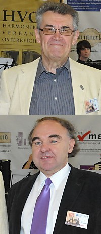 Werner Weibert and Dr. Herbert Scheibenreif