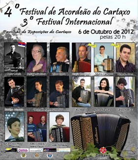 4th Festival de Acordeão Poster