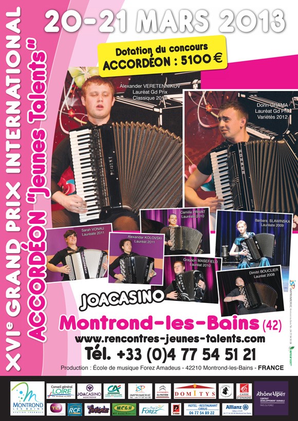 XV1 Grand Prix International, Montrond-les-Bains – France poster