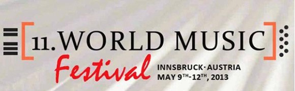 11th World Music Festival 2013, Innsbruck banner