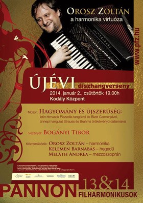 Zoltan Orosz Concert poster