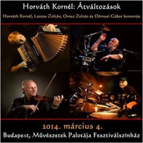 Horvatch Kornel Quartet Concert poster