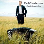 'Classical Accordion' CD cover by Paul Chamberlain