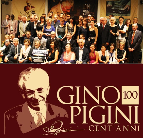 Pigini Factory staff and Gino Pigini
