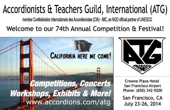 74th Accordionists & Teachers Guild logo