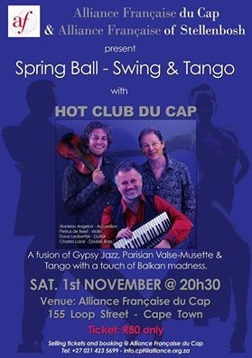 Swing & Tango Concert poster