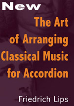 Non Method Book and DVD's, Book (text) banners, An A to Z of the Accordion Volume 1-4, New Friedrich Lips book