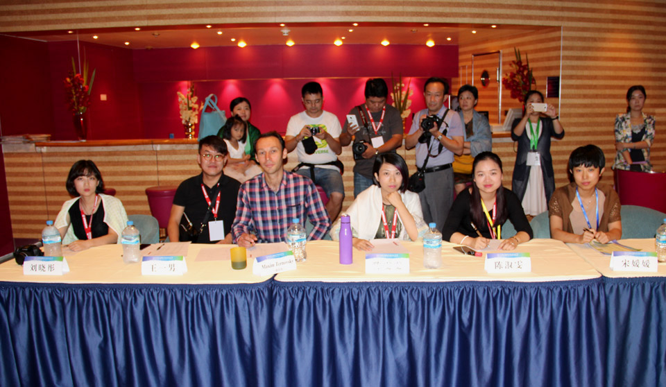 Jury: Xiaotong Liu, Yinan Wang, Maxim Ternovsky, Wenwen Chen, Shuwen Chen, Yuanyuan Song.