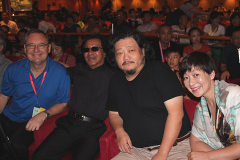 Harley Jones, Gie Pu, Chen Chun (Panda) and Crystal Wang
