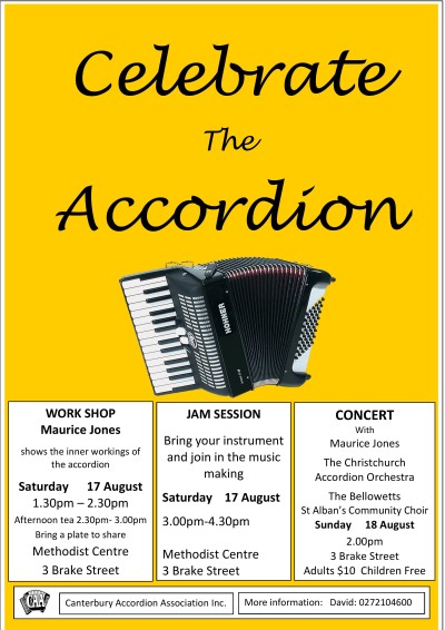 Celebrate the Accordion poster