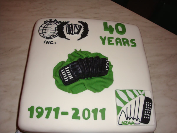 NZAA 40th Birthday Cake